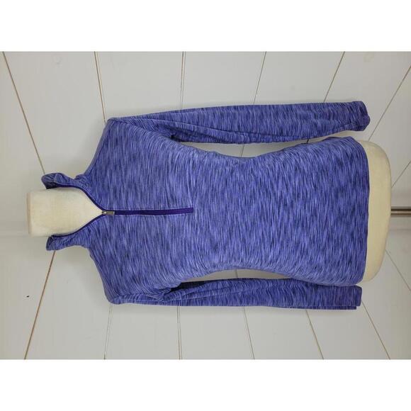 Columbia small purple lightweight zip pullover top - Picture 1 of 4